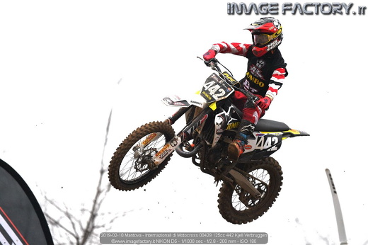 2019-02-10 Mantova - Internazionali di Motocross 00429 125cc 442 Kjell Verbruggen